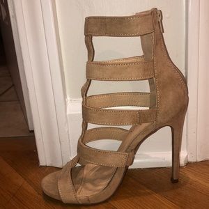 Lilian strap heels